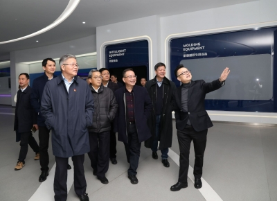 2020年12月16日时任浙江省经济与信息化厅厅长徐旭调研yth2206游艇会